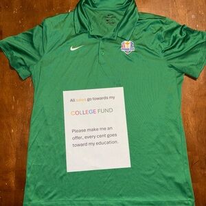 Nike Green Ryder Cup Polo Shirt